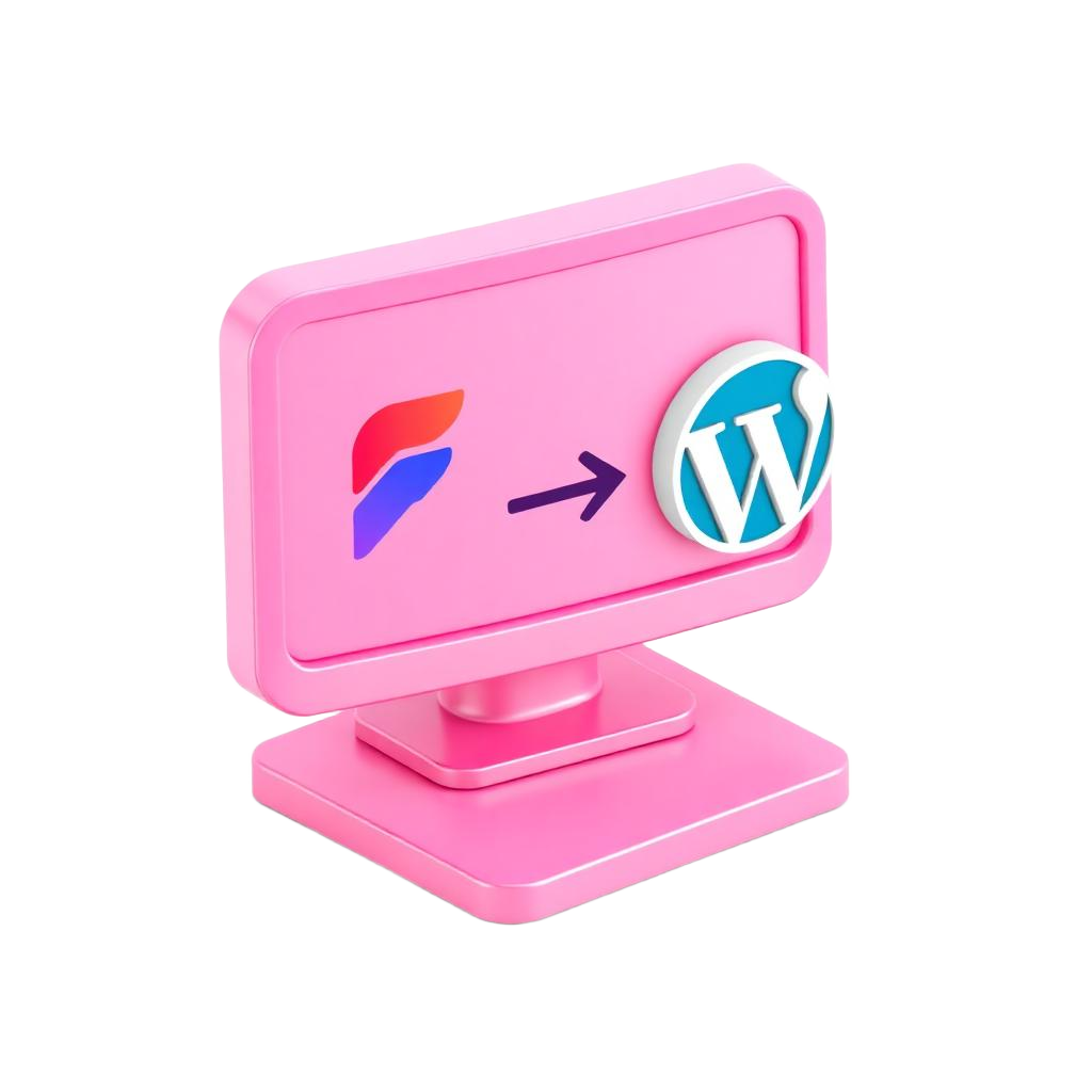 Figma to WordPress icon